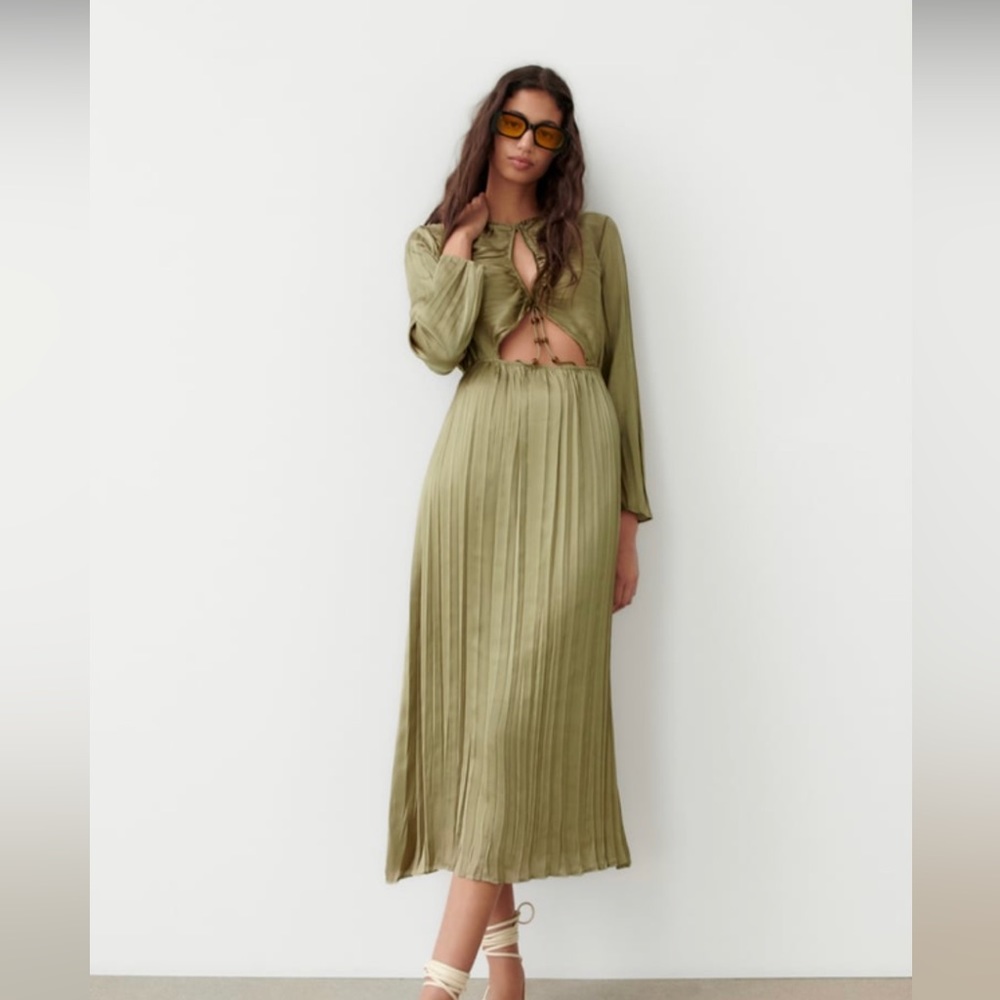 Stunning Green Zara Dress